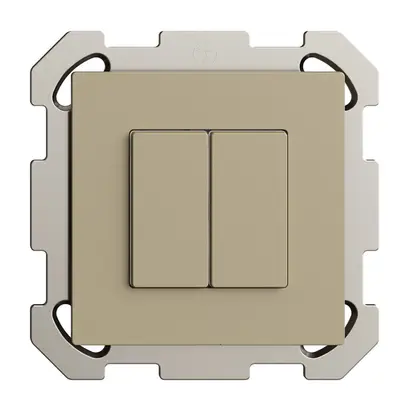 Stazione secondaria per interruttore INC 2c/2t WLAN Edue Wiser sand 