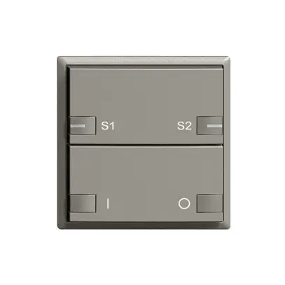 Kit frontal ON-OFF scène 1c/2t ZEP 60×60mm gris foncé 