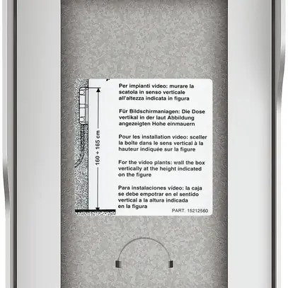 Boîtier AP Sfera 2 modules Al 