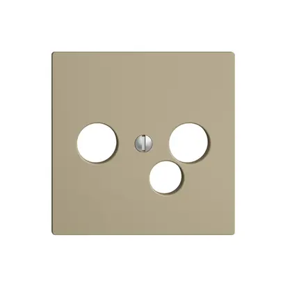 Plaque frontale EDIZIOdue sand pour prise de date pour R/TV 