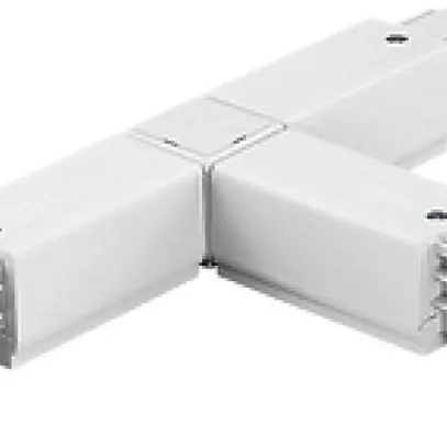 Raccord en T PULSE GLOBAL TRAC, externe, gauche, blanc 
