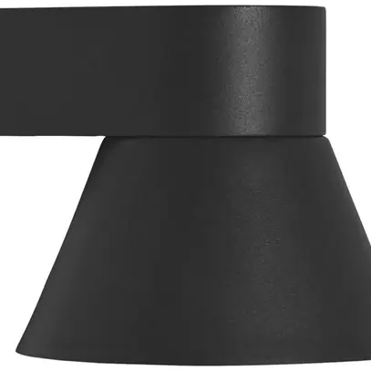 Applique Nordlux Kyklop Cone 1×GU10 25W IP54 Ø156×175mm noir 