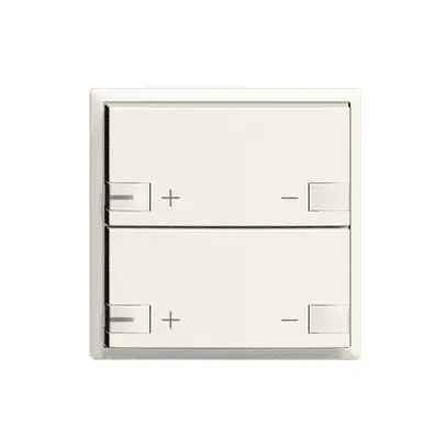 Variatore ZEP 2c/2t LED staz c/sec. EDIZIOdue bianco 