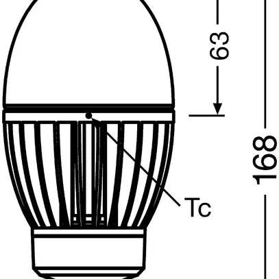 Lampada LED HQL PRO E27 29W 840 4000lm 360° IP65 