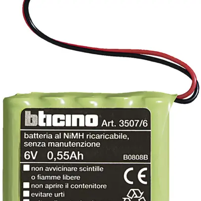 Batteria 6V, 0.5Ah, per centralina di gestione termica 