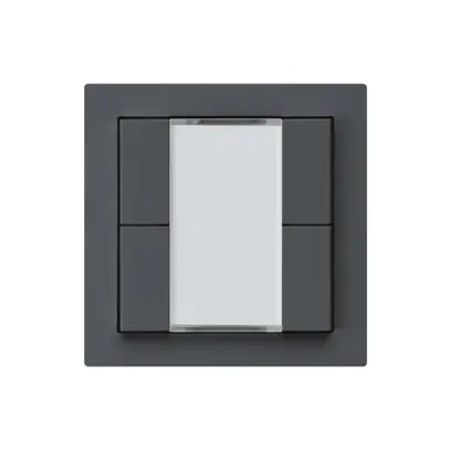 Poussoir ENC kallysto A KNX 4× s/e-link anthracite 