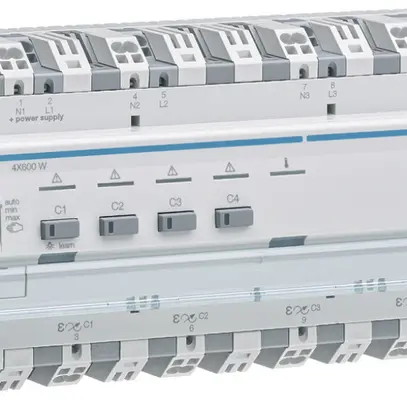 Attuatore-variatore AMD Hager TYA664BN KNX system 4×600W 10UM 