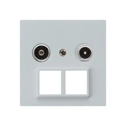 Multimediadose kallysto R/TV Bauart A 4dB 2GHz hellgrau 