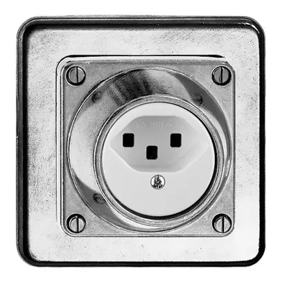 Prise ENC humide T23 16A Al nature bornes à vis 