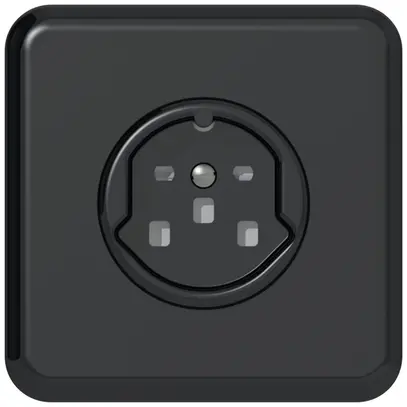 Prise ENC CLASSIC B T25 noir 