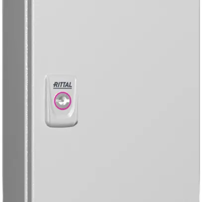 Petit boîtier Rittal KX E-Box, IP66, 200×400×120mm, tôle d'acier 