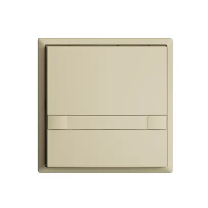 Pulsante INC KNX 1×EDIZIOdue colore vanille RGB senza LED con inserto carta 