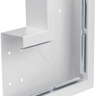Angle plat tehalit BRS 65170B gris clair 