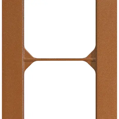 Cadre de recouvrement ENC kallysto.trend 2×1 canyon 94×154mm 
