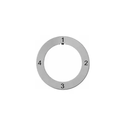 Disque indicateur Al 4-1-2-3 AG SS, GV SS,GUP SS 