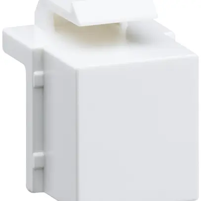 Placca di chiusura Hager HMS, per Keystone bianco, set a 100 pezzi 