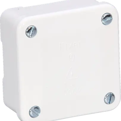 Scatola di derivazione AP Fixer 5×1.5mm² 68×68×35 IP54 500V bianco 
