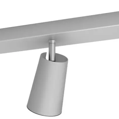 Plafoniera Philips myLiving PAISLEY, GU10 3×5.5W IP20, alluminio 