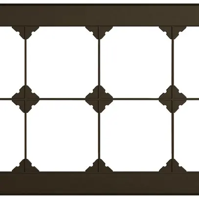 Intestazione INC EDIZIO.liv SNAPFIX® 2×4 p.combinazioni a libera scelta marrone 