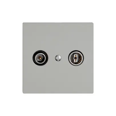 Prise antenne TV-R EDIZIO.liv SNAPFIX® prise de passage 19dB grc 