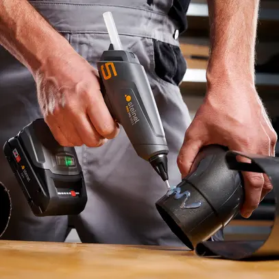 Pistolet pour coller à chaud MobileGlue 5011 KF 18V 200°C accu coffret 3×Ø11mm 