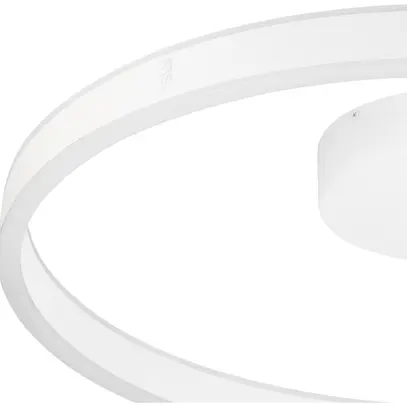 Plafonnier/applique LED SLV ONE 60 CW 23W 750lm 927/930 VAR Ø600 blanc 
