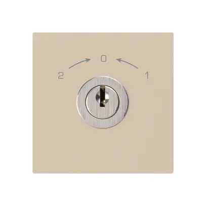 Schwenktaster 1->0<-2 beige kallysto mit Schloss Kaba 8 