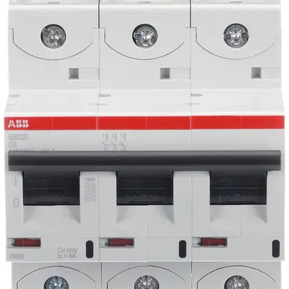 Leitungsschutzschalter ABB S803S-C6 3P 400V C-6A 50kA 4.5TE 