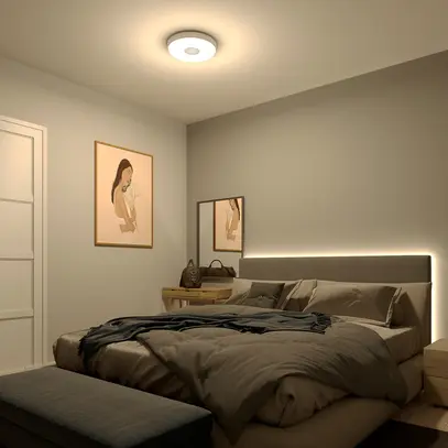 Plafoniera LED Philips Coiner 24W 2700lm 2700K Ø389mm bianco 