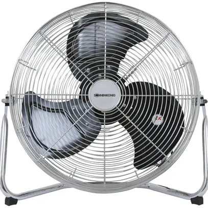 Ventilatore da pavimento Windmaschine 4355m³/h 70W 420×440×170mm cromo 