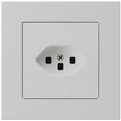 Prise ENC kallysto.pro T23 gris clair avec bornes enfichables 