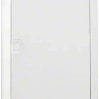 Cadre avec porte Hager volta 5-rangées 348×880×9mm IP30 blanc pur 