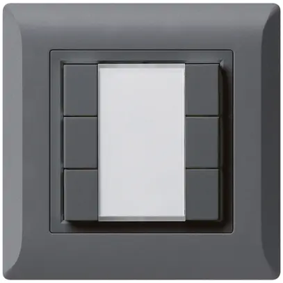 Poussoir universel ENC 6×kallysto.line sans LED anthracite 