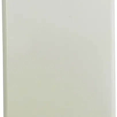 Placca di copertura INC 2×1 4fori di fissaggio bianco 