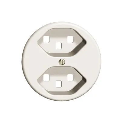 Disque frontal FH 2×T23 blanc Ø58mm 