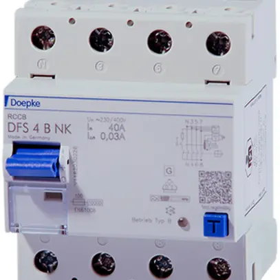 Interruttore differenziale Doepke 100A 30mA 4L tipo B NK 