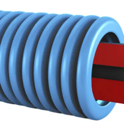 Tubo d'installazione precabl. KRFWG PM M20 bl H07V-U 5×1.5mm² ro/ro/vi/bi/ve-gi 