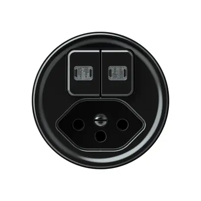 Combinazione origin sch 3+AR + 1×tipo 13 2×luminoso nero 