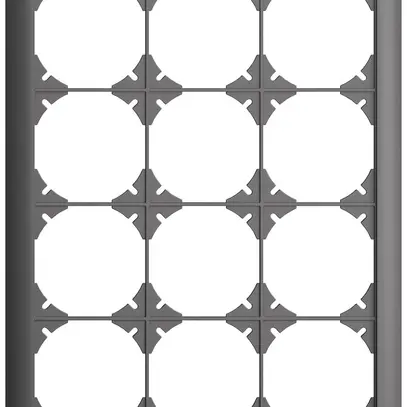 En-tête ENC EDIZIOdue SNAPFIX® 4×3 vertical 208×268mm gris foncé 