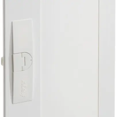 Porte droite avec fentes Hager univers 269×619×12mm IP30 blanc 