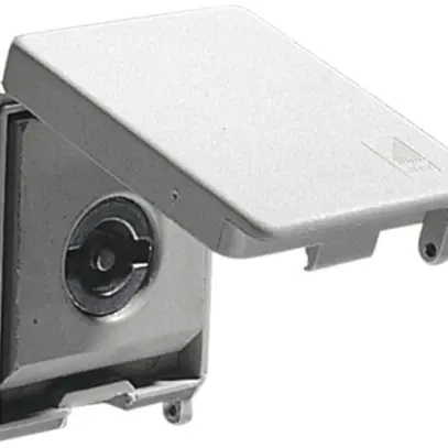 Couvercle de serrure Rittal AX, plombable, en polyamide gris 