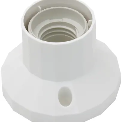 Portalampada per soffitto E27 bianco 
