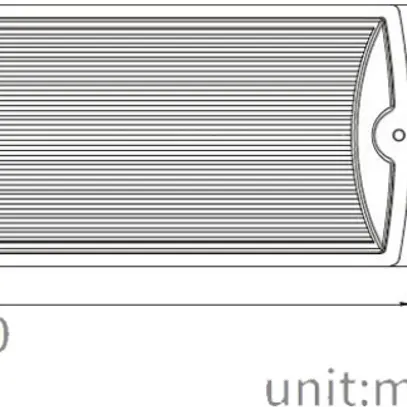 LED-Rettungszeichenleuchte Sylvania LifeSafe IP65 Aufbau/Einbau 200lm 3hPt ws 
