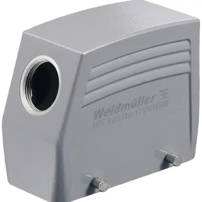 Steckergehäuse Weidmüller HDC 40D Querbügel Unterteil hoch Gr.6 1×M32 seitlich 