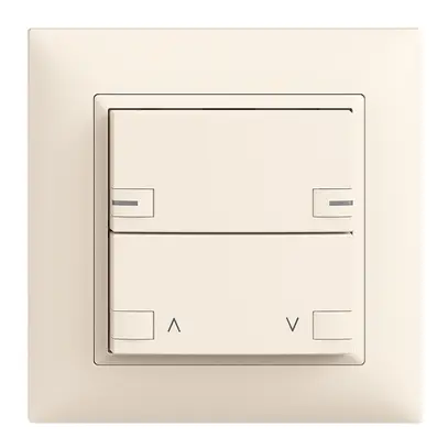 Set frontale INC EDIZIOdue zepAIR motore 1C senza designazione con LED crema 