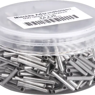 Embout de câble Mischke E DIN 46228 2.5mm²/20mm nu Cu-étamé 