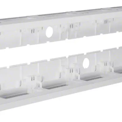 Kit parte superiore/base Hager univers 6 file quadro AP IP30 CP I 1500×160mm 2pz 