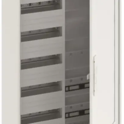 Distributeur AP ABB CA 25VMW, 2-part 5 rangées 60UM + media, porte-WiFi ventilée 