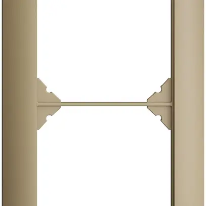 Telaio di copertura EDIZIOdue 1×2 sand 