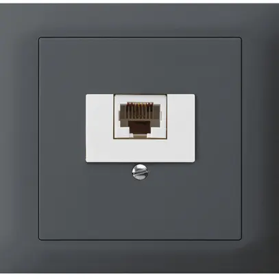 Scatola INS kallysto 1×RJ45u antracite 
